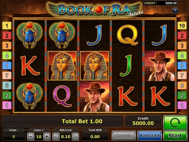 book of ra deluxe tragamonedas online