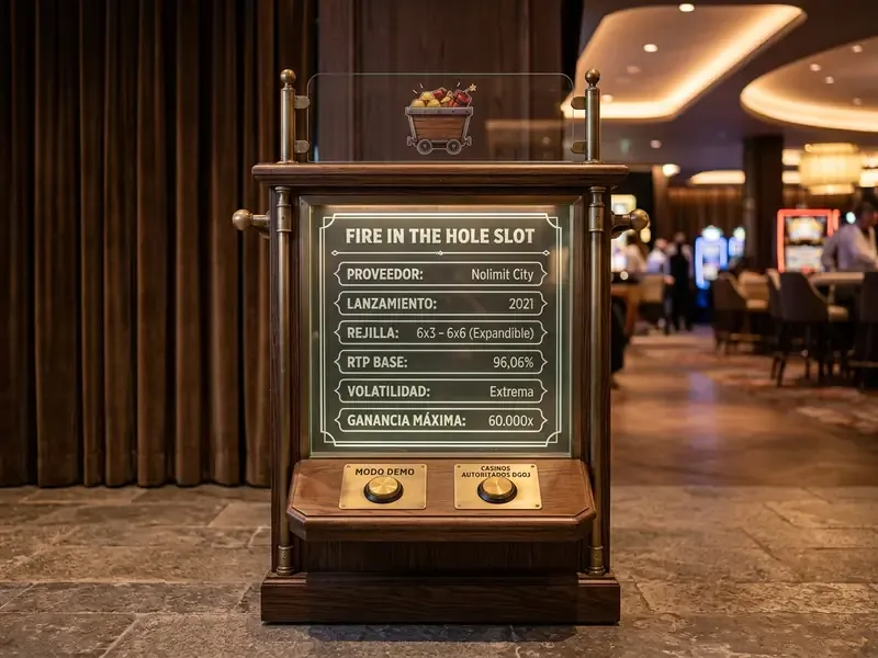 fire in the hole slot ficha técnica nolimit city