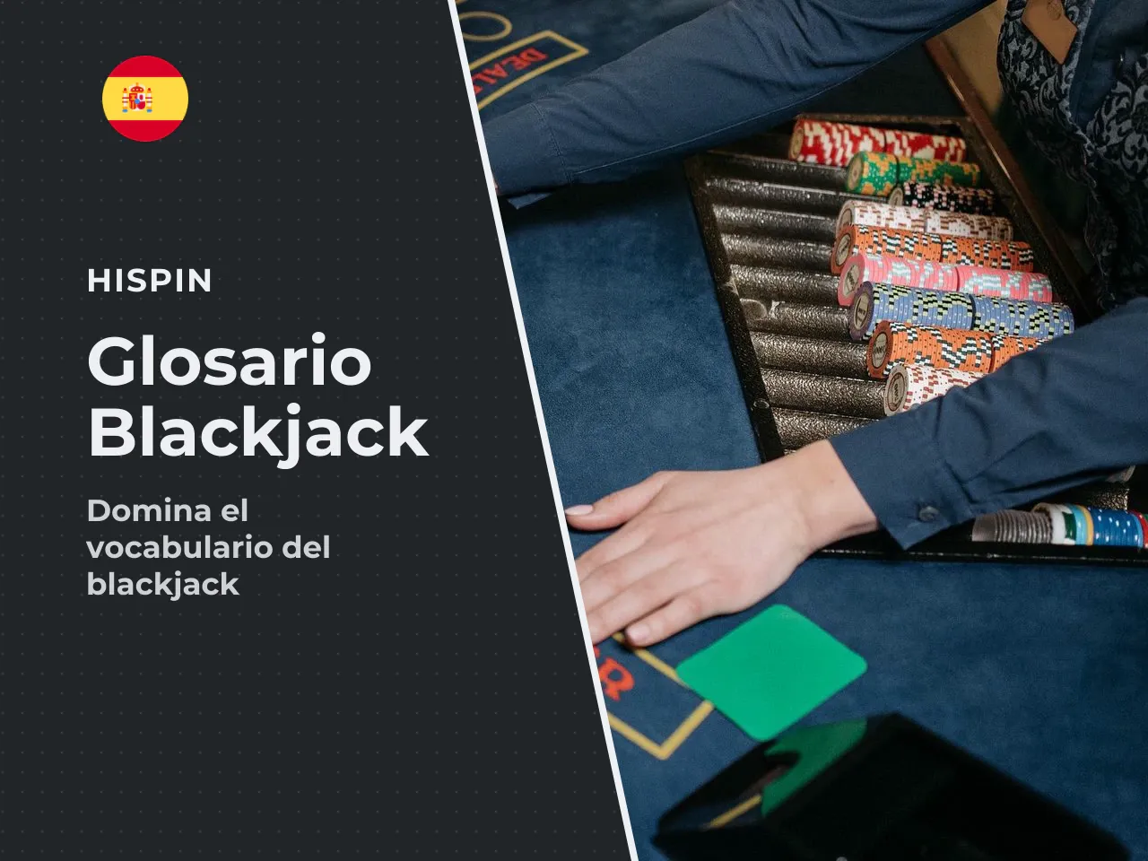 Glosario rápido términos de blackjack que
