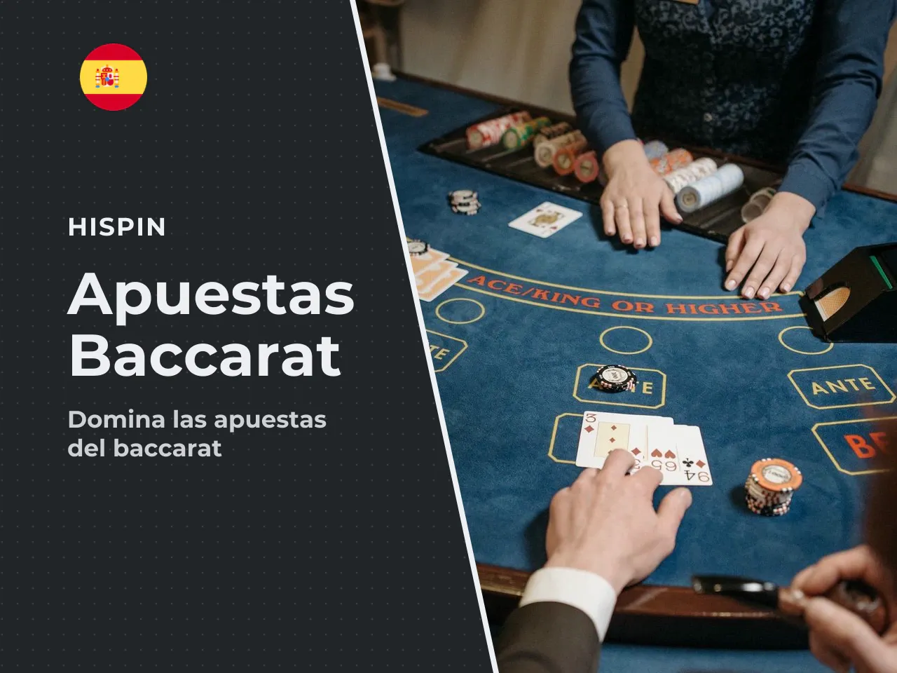 Tipos de apuestas en baccarat y
