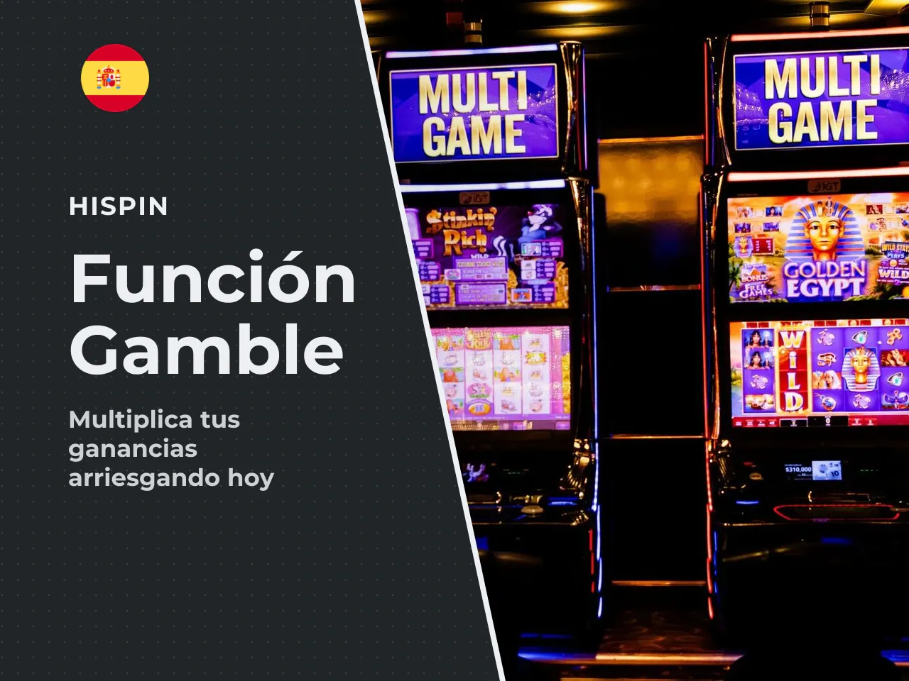 Función de riesgo Gamble cómo funciona