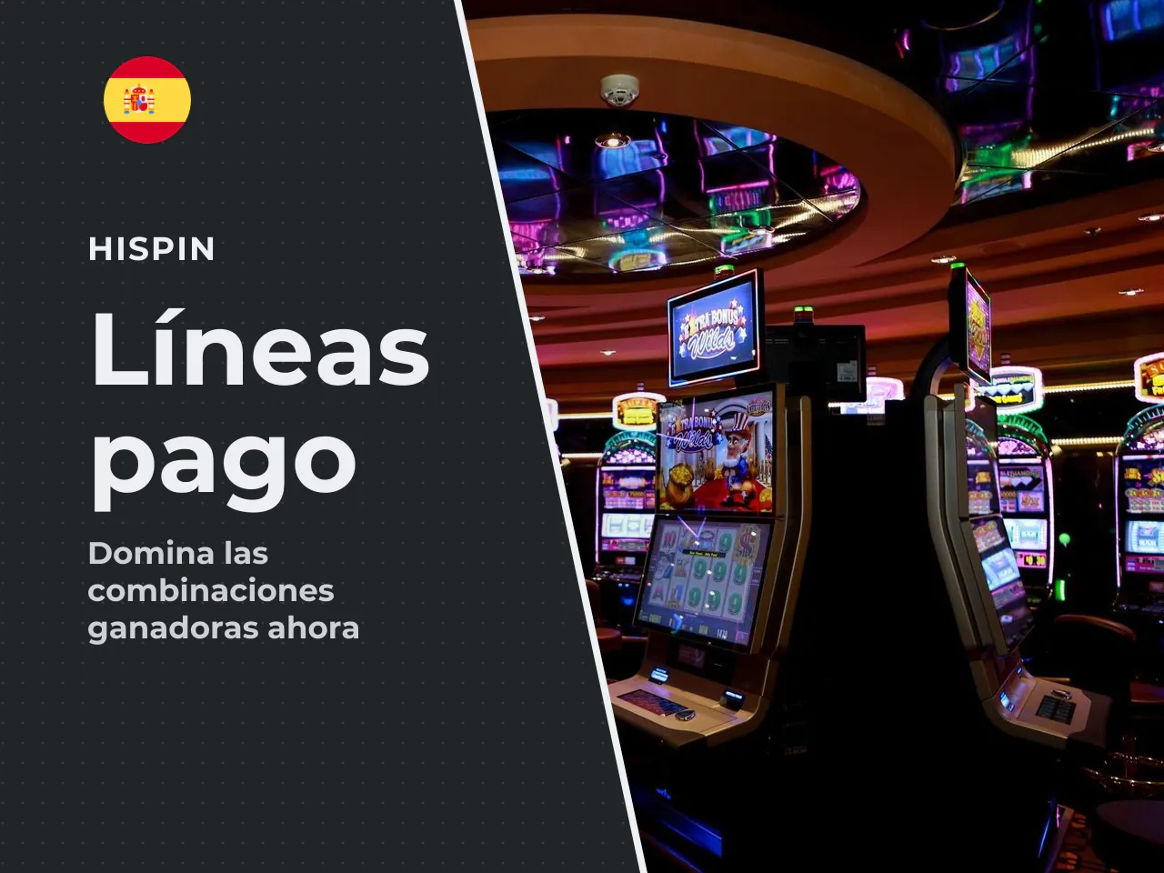 Líneas de pago y combinaciones ganadoras